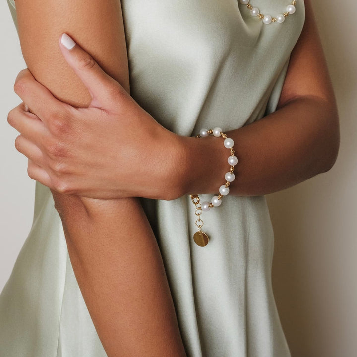 Bracciale Bella con Perle in Oro
