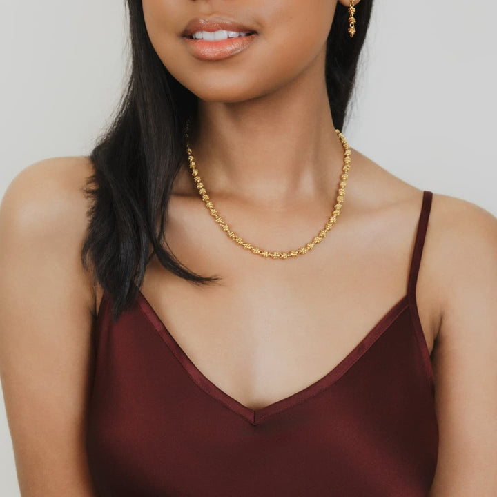 Collana Links Caviale in Oro
