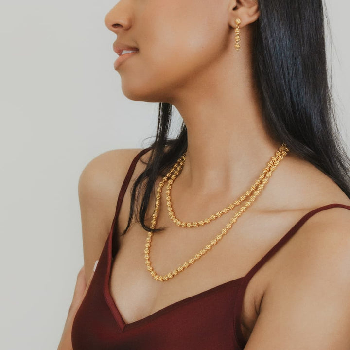Collana Links Caviale in Oro