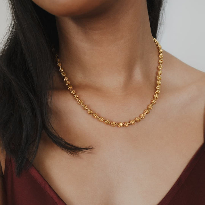 Collana Links Caviale in Oro