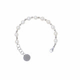 Bracciale Bella con Perle in Rodio