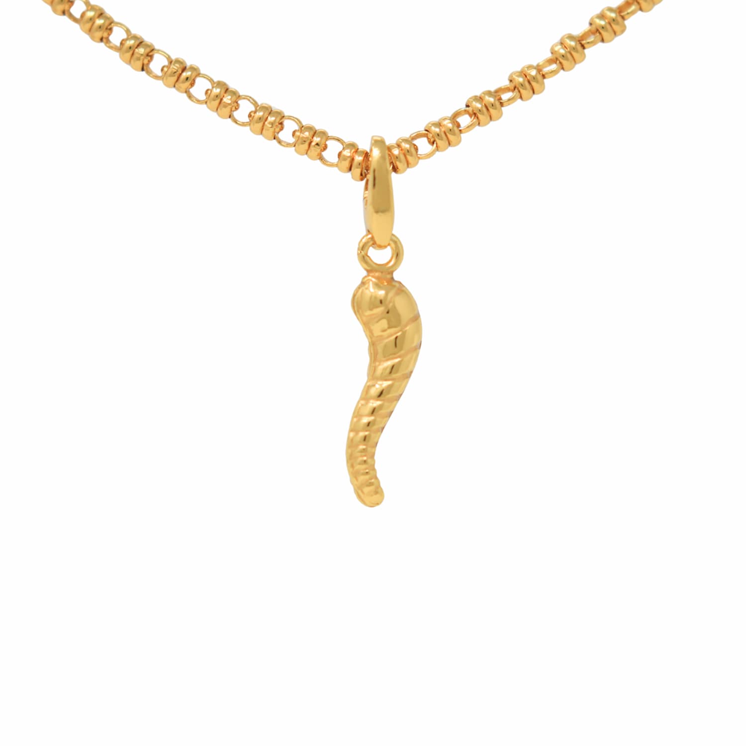 Charm Cornicello Italiano in Oro, Piccolo