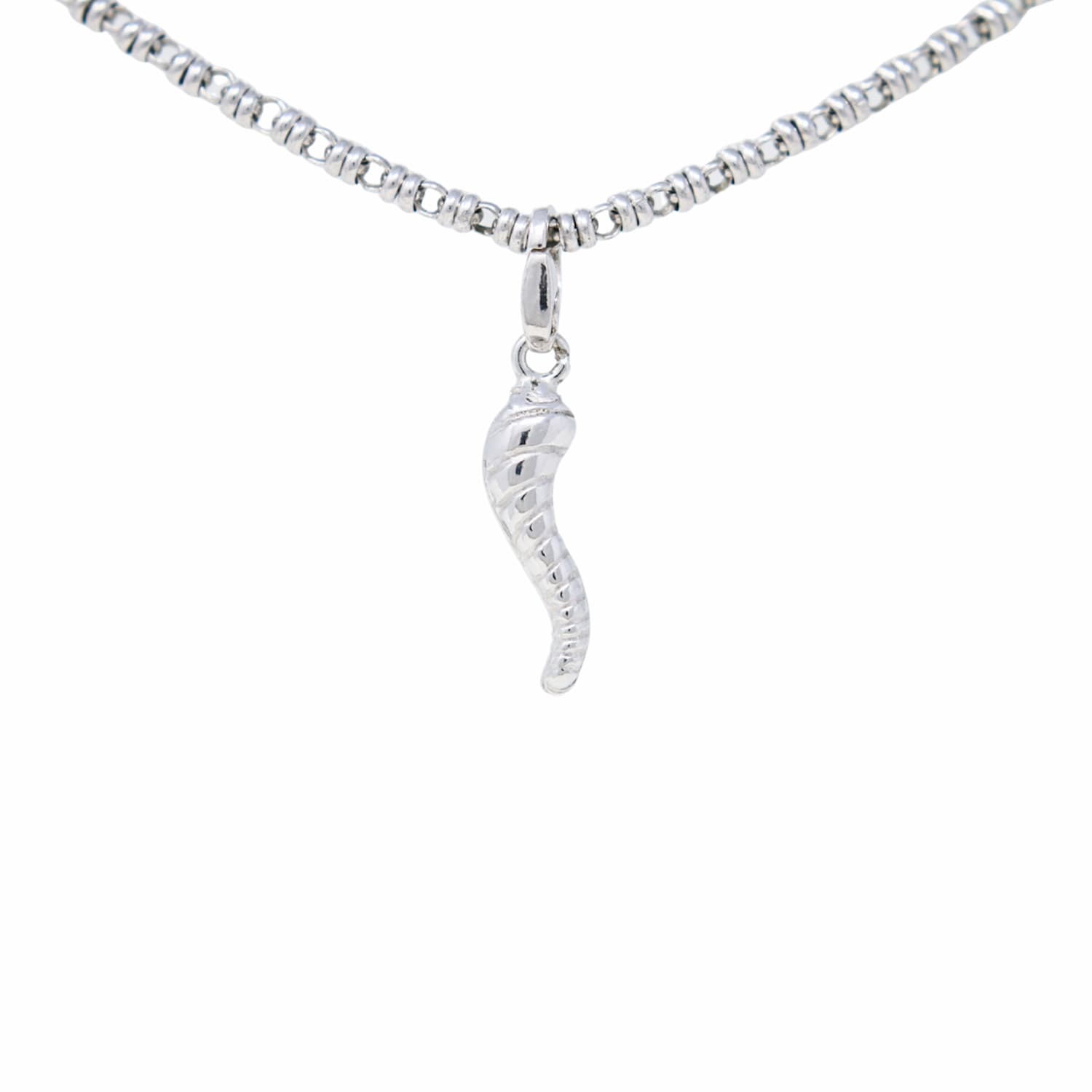 Charm Cornicello Italiano in Rodio, Piccolo