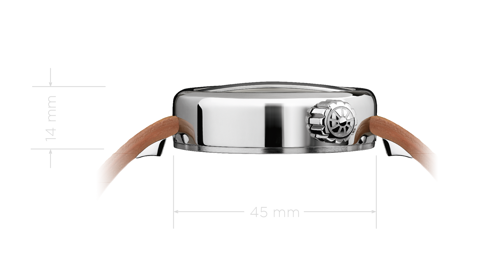Orologio Manometro Nero - Giuliano Mazzuoli