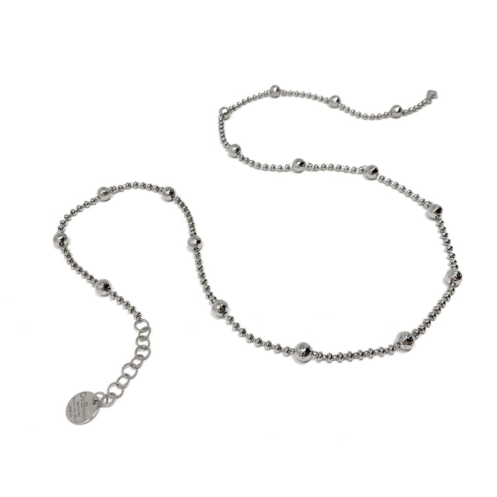 Collana Bollicine in Rodio
