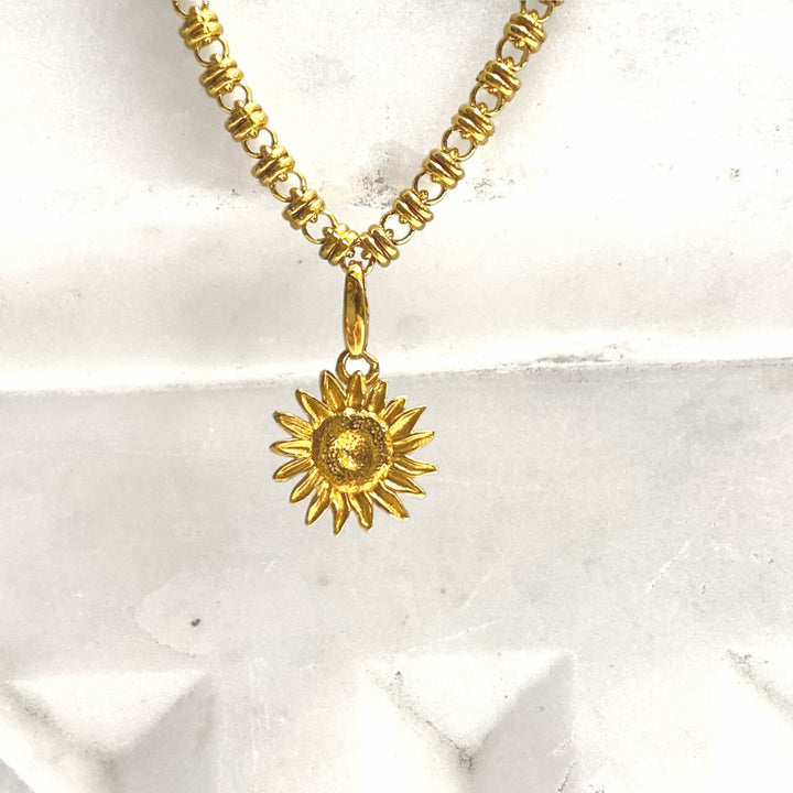 Charm Girasole in Oro