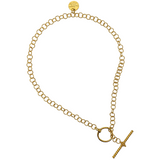 Collana Wispy T-Bar 7mm in Oro