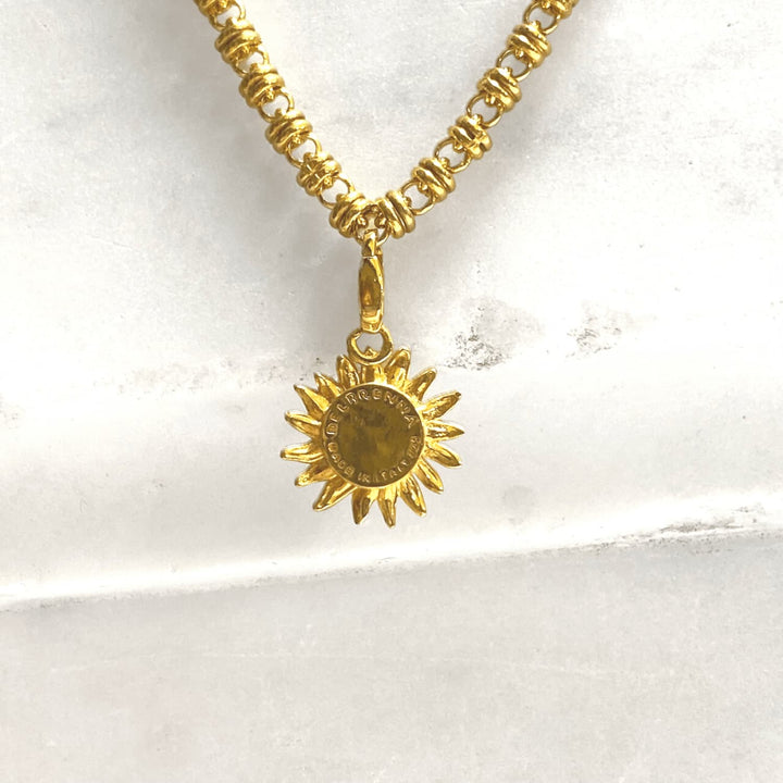 Charm Girasole in Oro