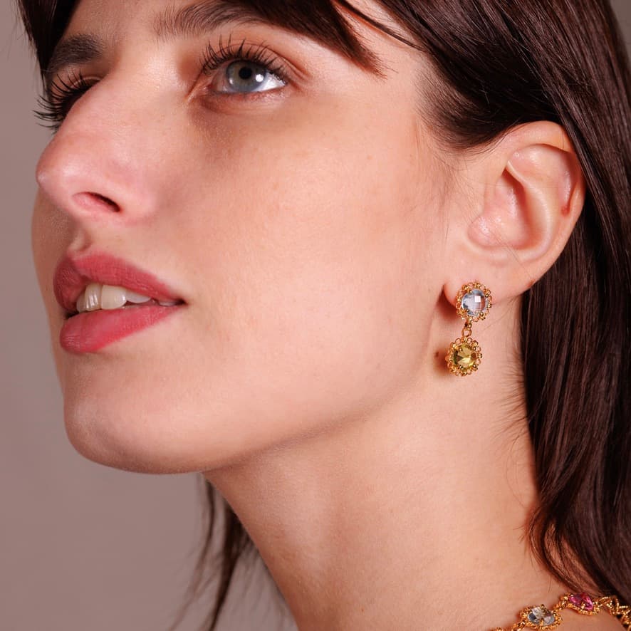 Orecchini Vivaldi Primavera Statement in Oro