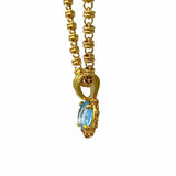 Pendente Filary in Oro con Topazio Blu