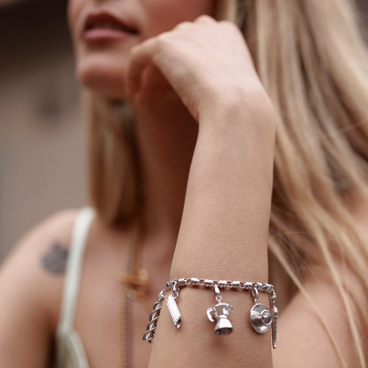 Charm Tazzina in Rodio