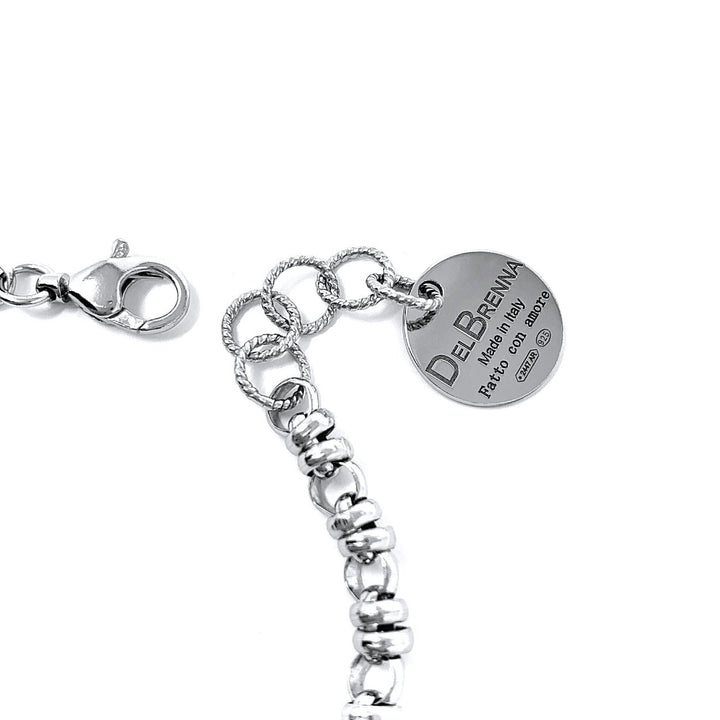 Bracciale Links 5mm in Rodio