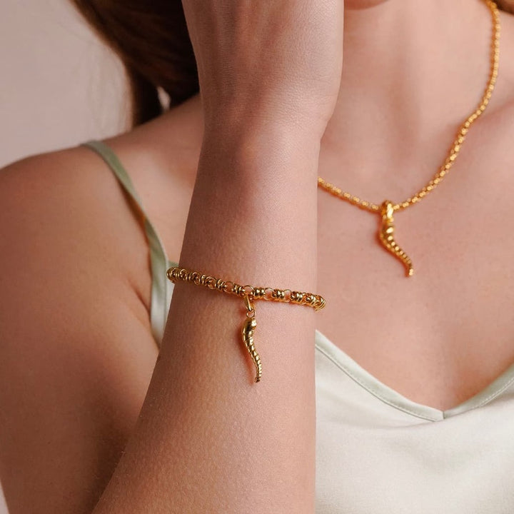 Pendente Cornicello Italiano in Oro